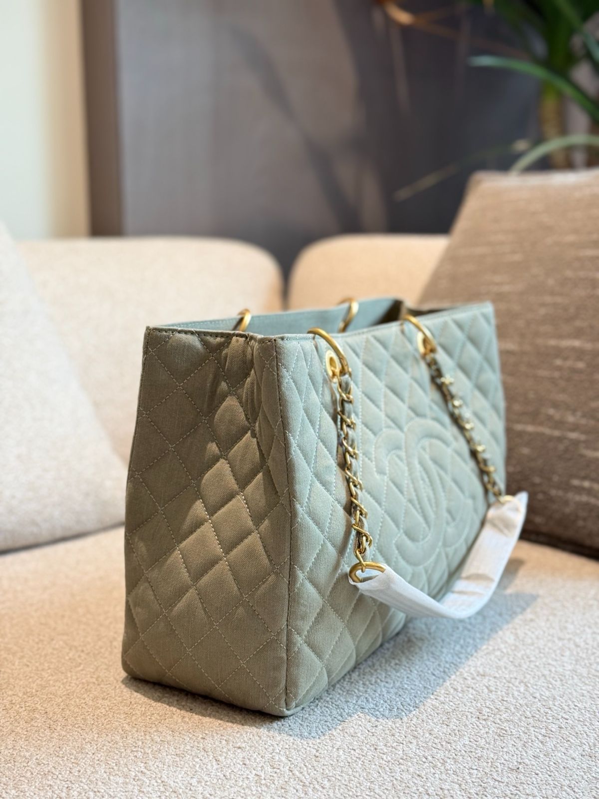 今日特価】Chanel デニム ショッピングバッグ！国内送料無料