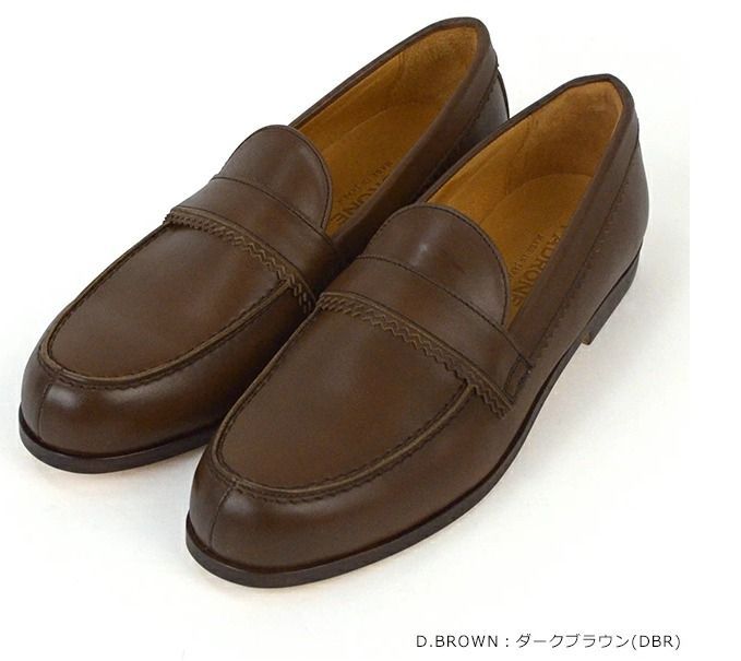 PADRONE(パドローネ) PINKING LOAFERS / RICK (ピンキングローファー