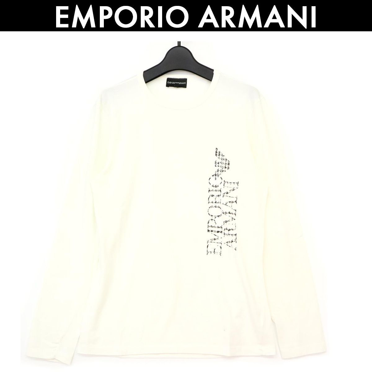 【新品】EMPORIO ARMANI エンポリオ アルマーニ ロンT メンズS