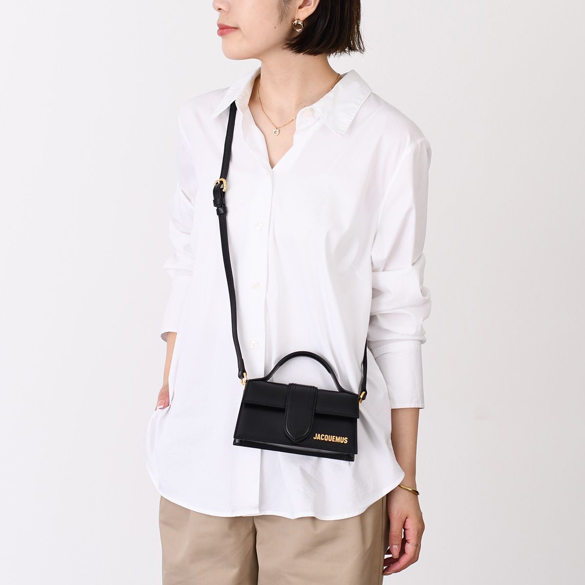 JACQUEMUS ジャックムス バッグ ショルダーバッグ LE BAMBINO スモール 