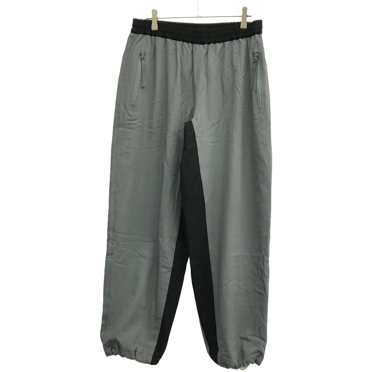 Graphpaper グラフペーパー 24AW Wool Nylon Gabardine Track Pants GM243-40047 グレー 1