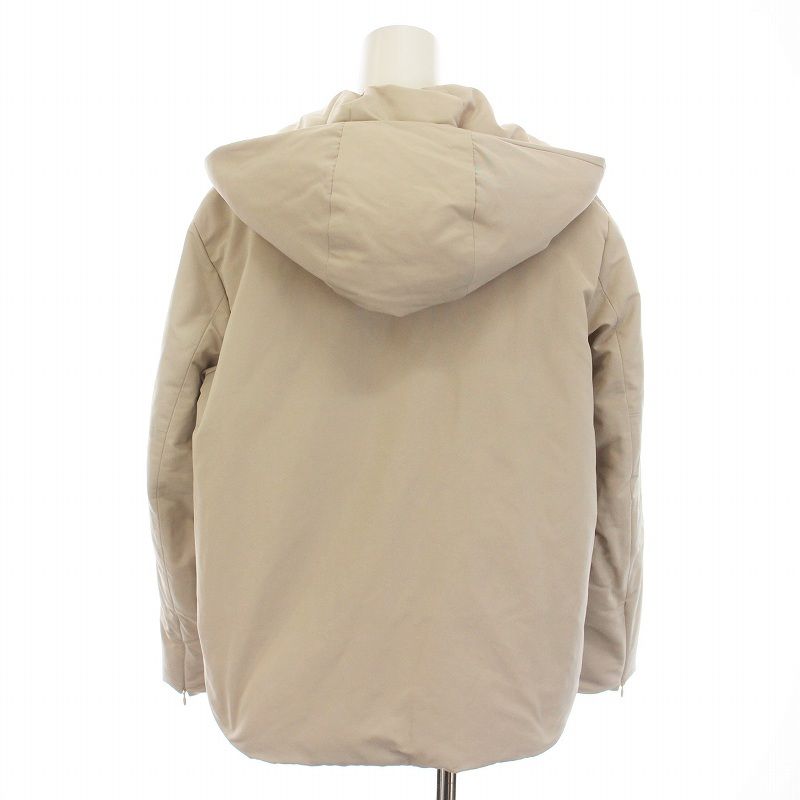 ベイジ BEIGE DERRIL ダウンジャケット ショート丈 ジップアップ 