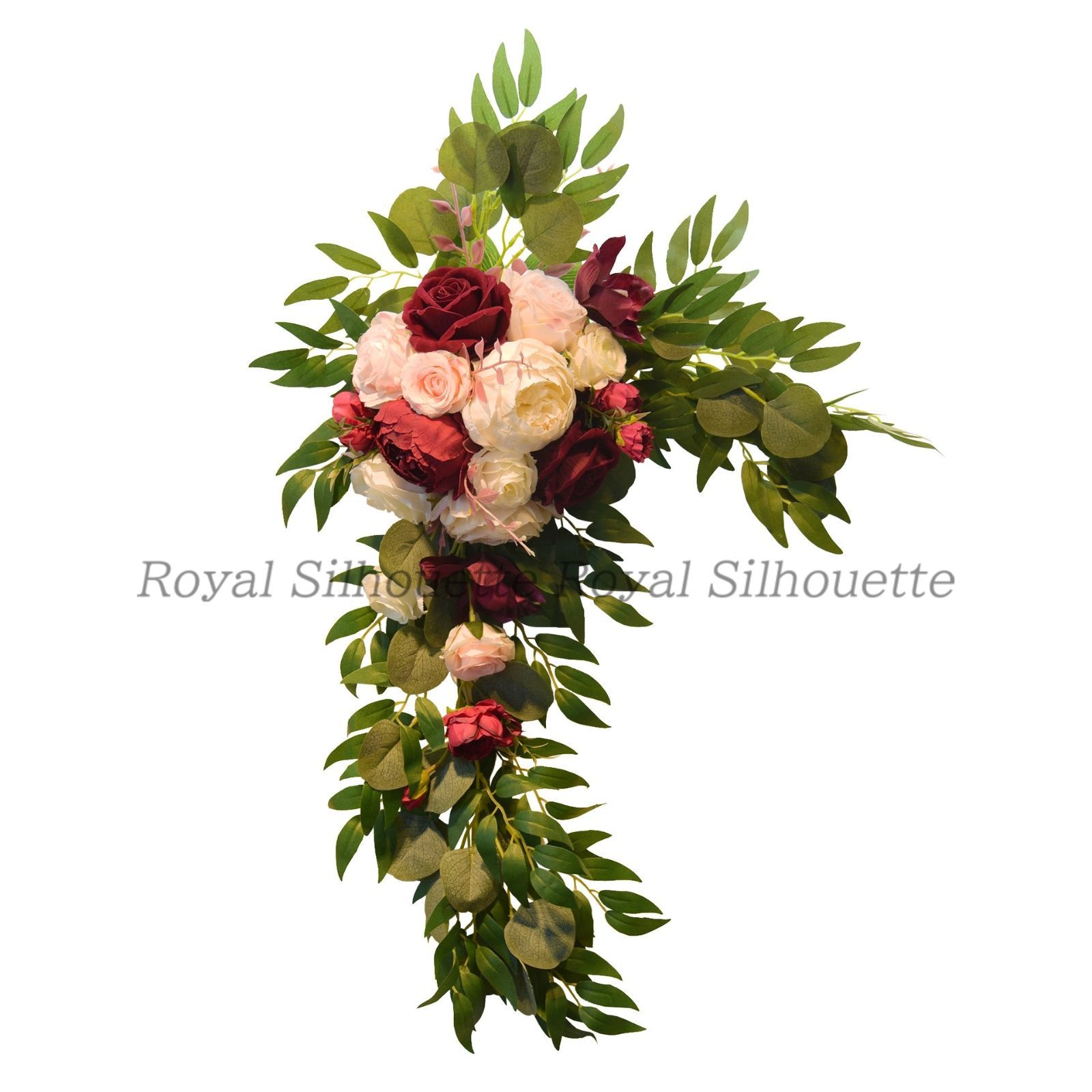 ウェディング 結婚式 前撮り 豪華 ウェディングデコレーション ウェディングアーチ ブライダルブーケ 花嫁 レッド 赤 シック 造花 ガーデンウェディング ガーリー パーティー フラワー お洒落 二次会 披露宴 海外挙式