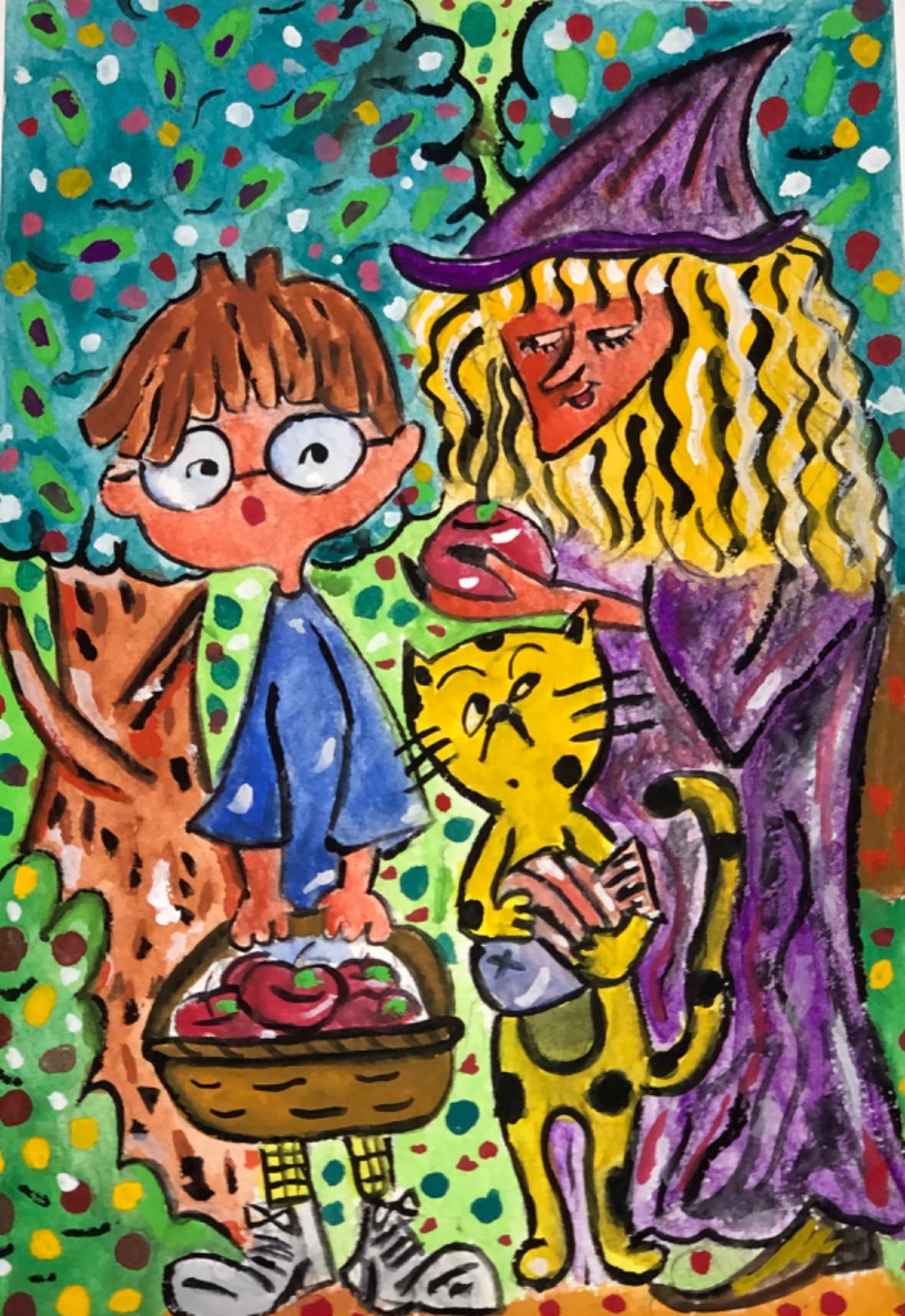 尾崎春秋 雲龍図 掛軸 絹本 開運 縁起物 守護 猫 サバトラ ぬいぐるみ