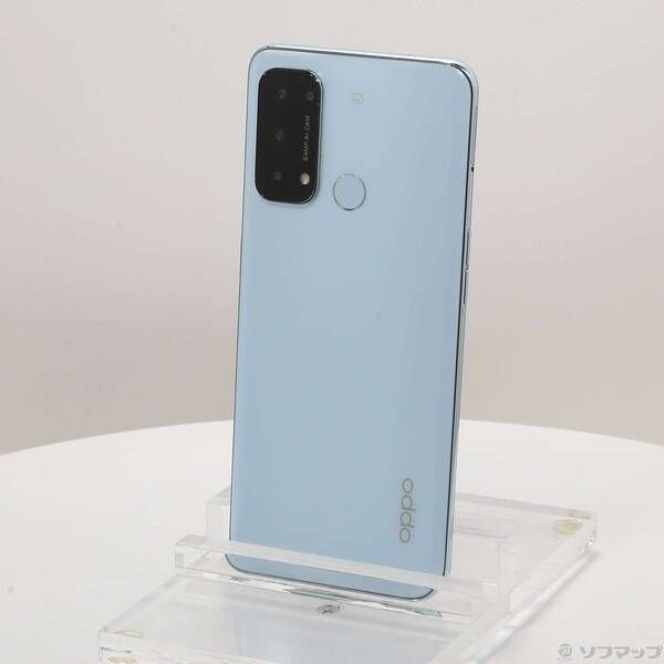中古品〕 Reno5 A 128GB アイスブルー A103OP Y!mobile SIM