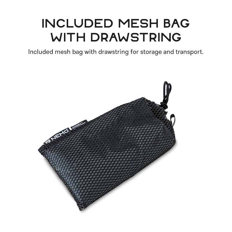 NEMO Equipment Hornet OSMO テント フットプリント グッドナイトグレー 1人用 1-Person 1