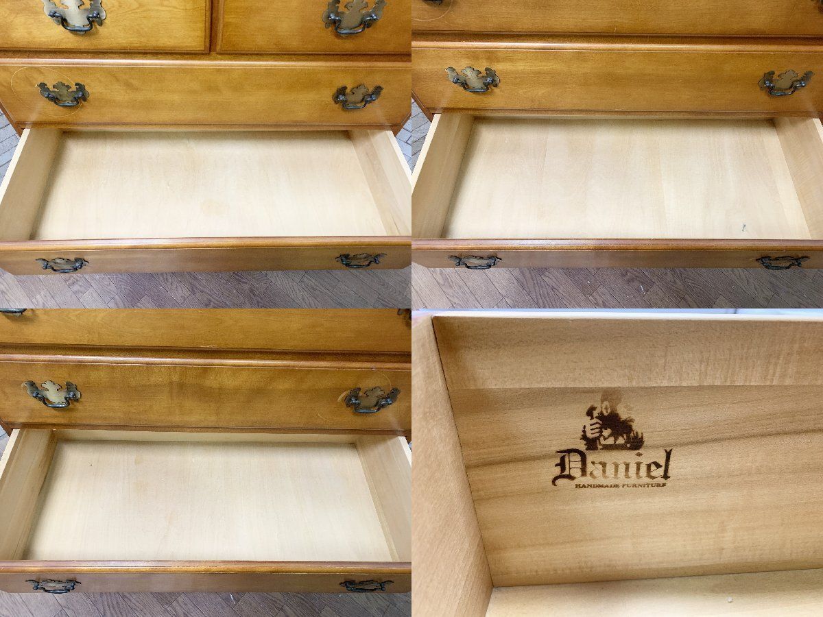横浜ダニエル Daniel 最高級 7段チェスト 整理箪笥 ハイチェスト