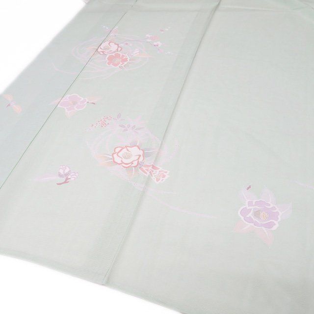 ☆専用おまとめ⑧☆銀駒刺繡 夏着物 正絹 薄物・紗“美しき涼”訪問着 D-5 楽天市場】【新古品】 夏物 小紋 着物 薄物 正絹 単衣 五泉 駒絽