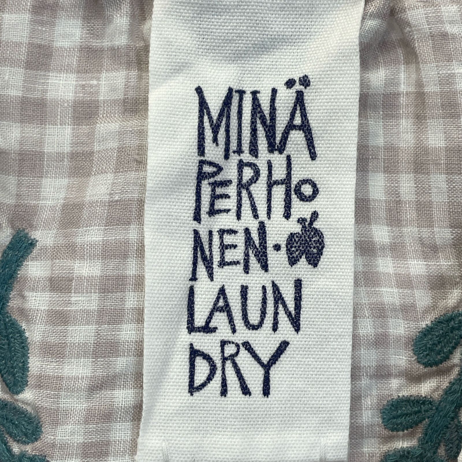 mina perhonen ミナペルホネン チェック ld1056 bonheur シャツ  