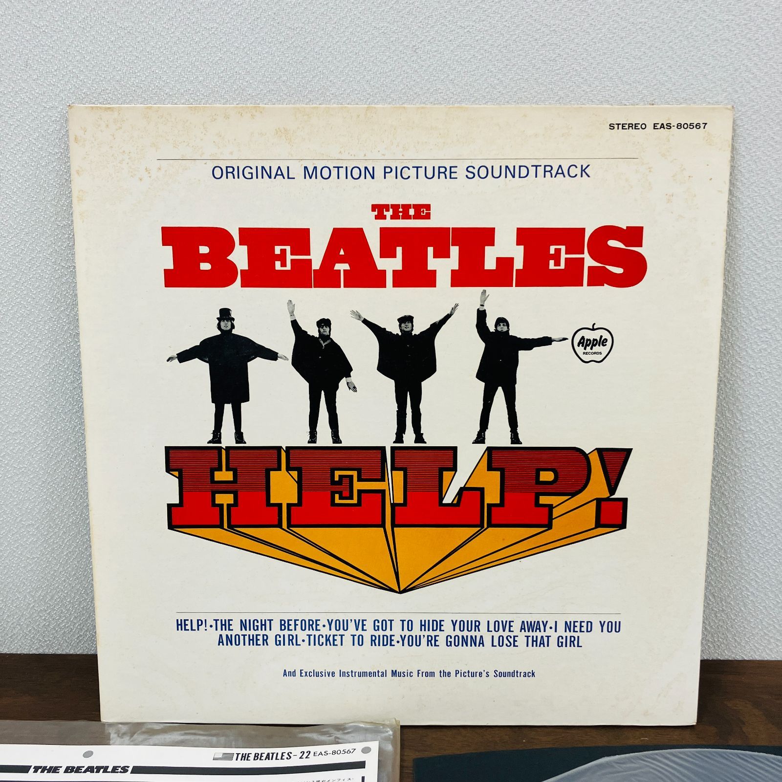 The Beatles 超希少品　【Girl】　レコード Yahoo!オークション - 希少な当時物 赤盤 オデオンレコード