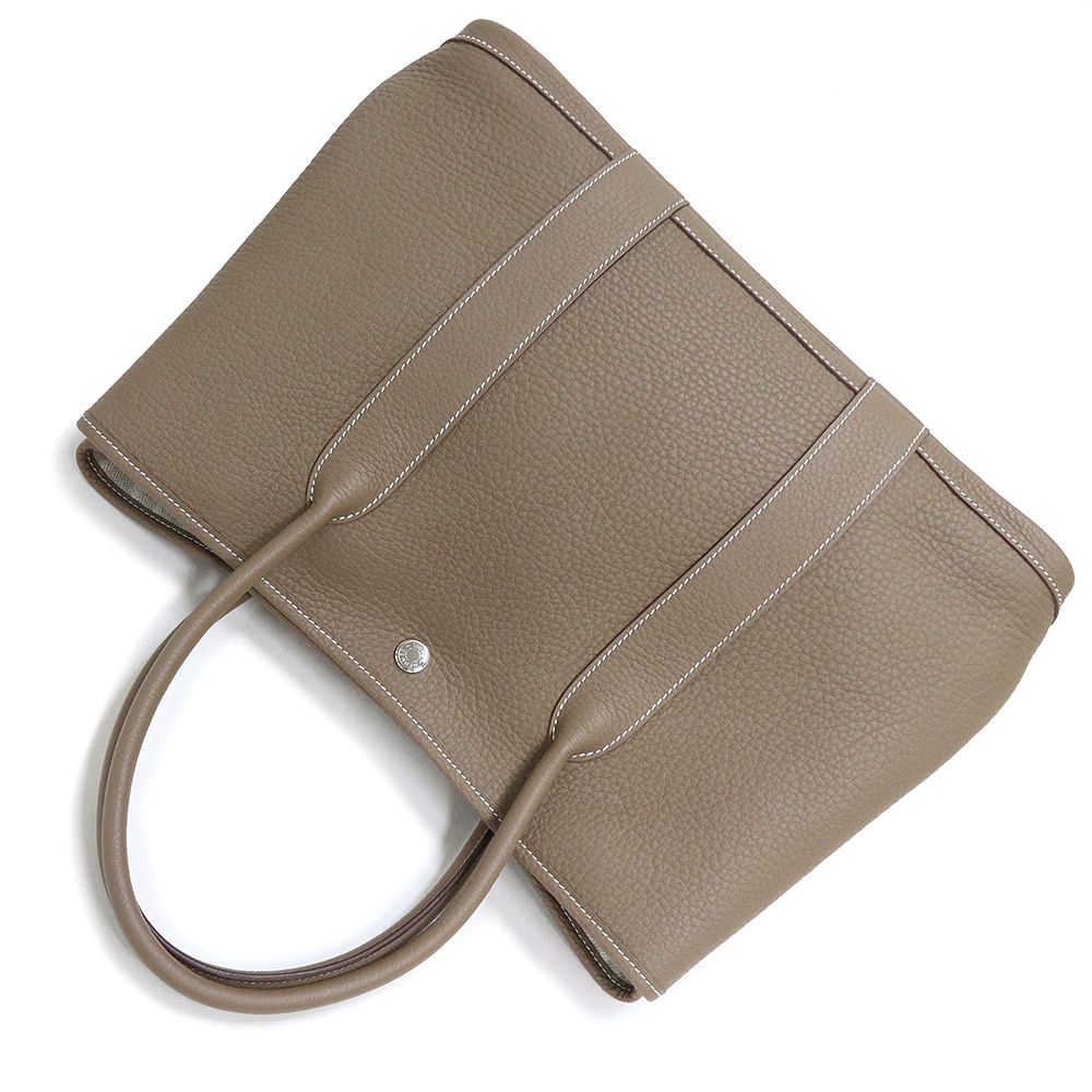 エルメス ガーデンパーティ 36 PM ハンドバッグ ネゴンダ レザー