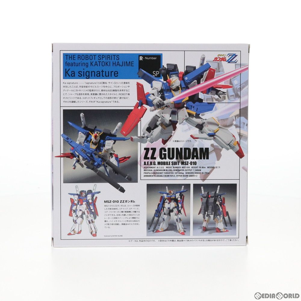 魂ウェブ商店限定 ROBOT魂(Ka signature)(SIDE MS) ZZガンダム 機動 ...