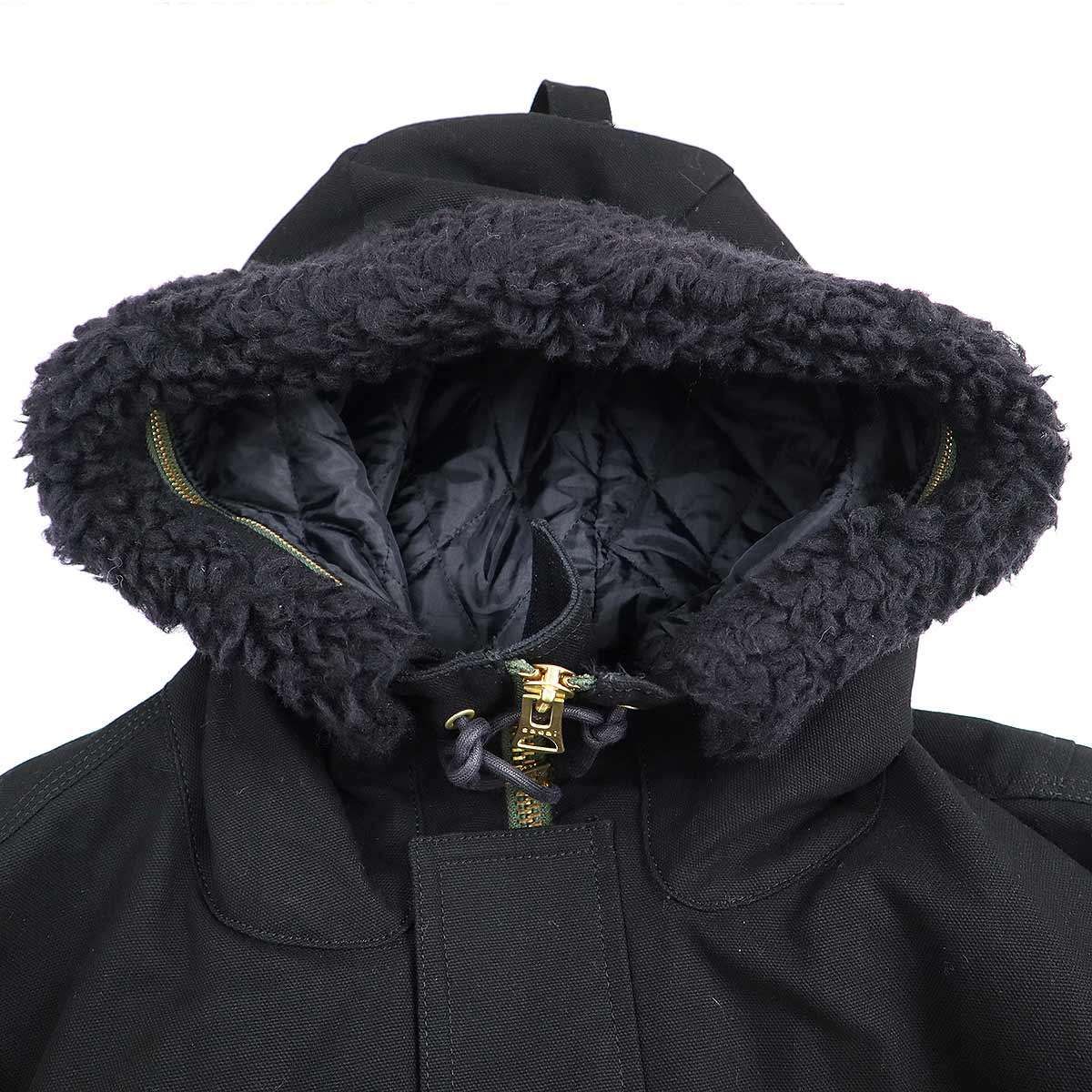 sacai×Carhartt WIP サカイ カーハート 23AW Canvas Parka Siberian 