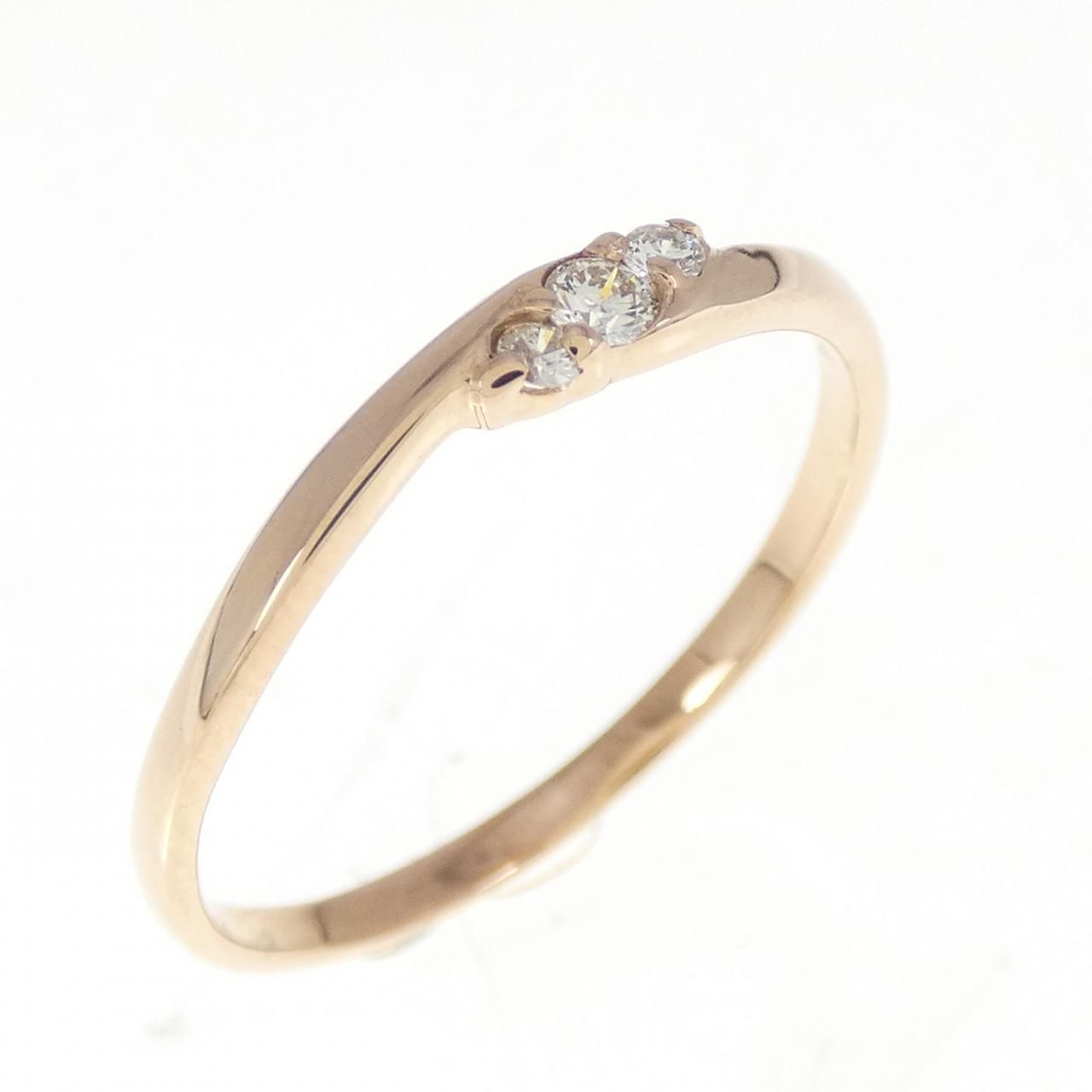 K10PG ダイヤモンド リング 0.07CT