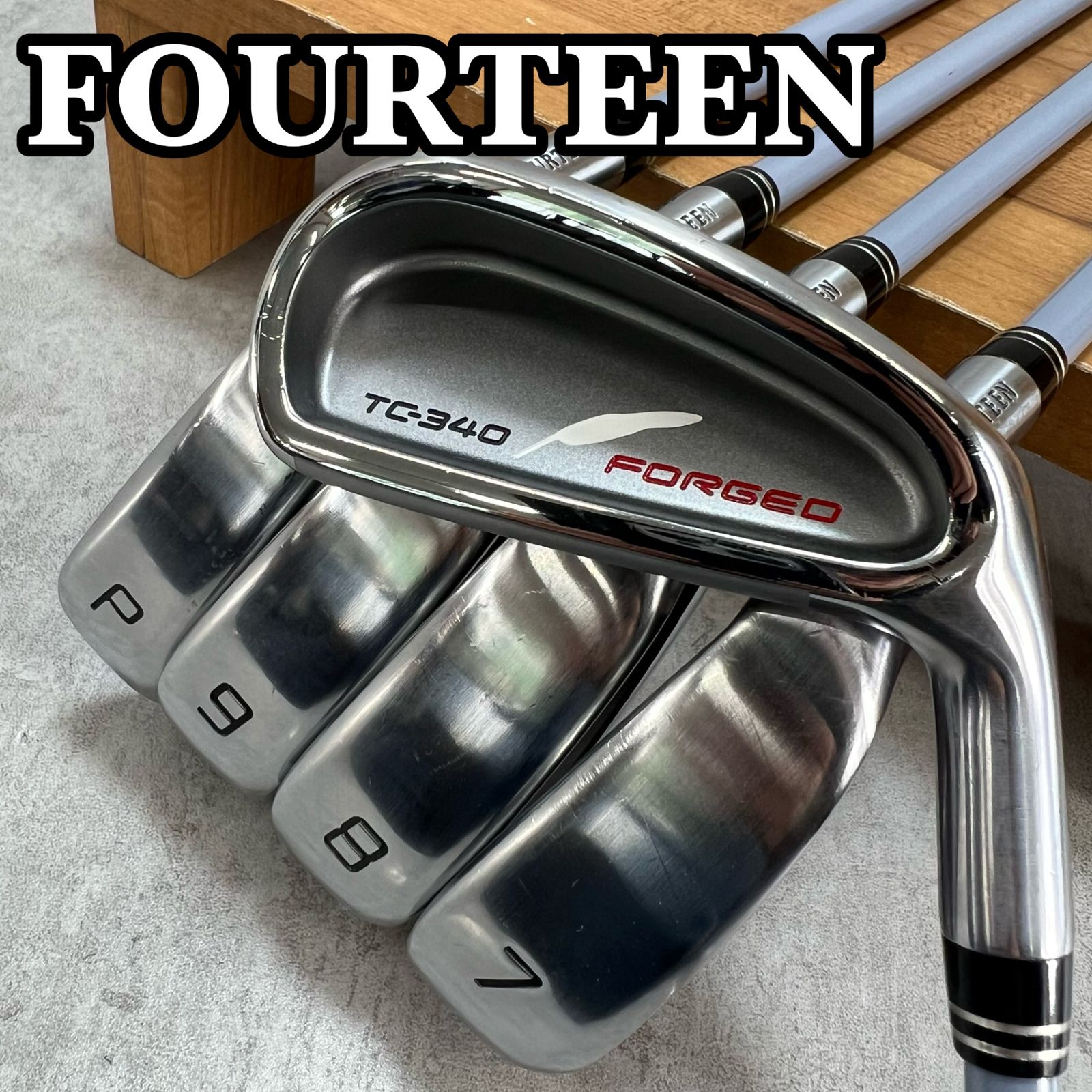 フォーティーン TC-340 レディースゴルフ アイアンセット 5本 L 右利き用 FOURTEEN