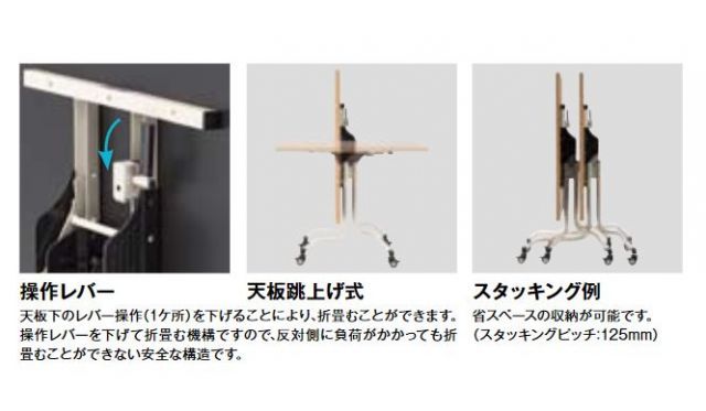 FRC センターフラップテーブル