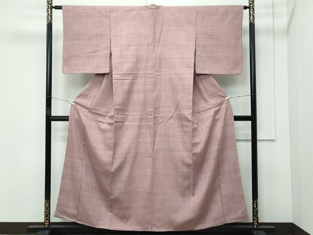 平和屋本店 上 浦野理一 経節紬 梅染色 CZAA3534s5