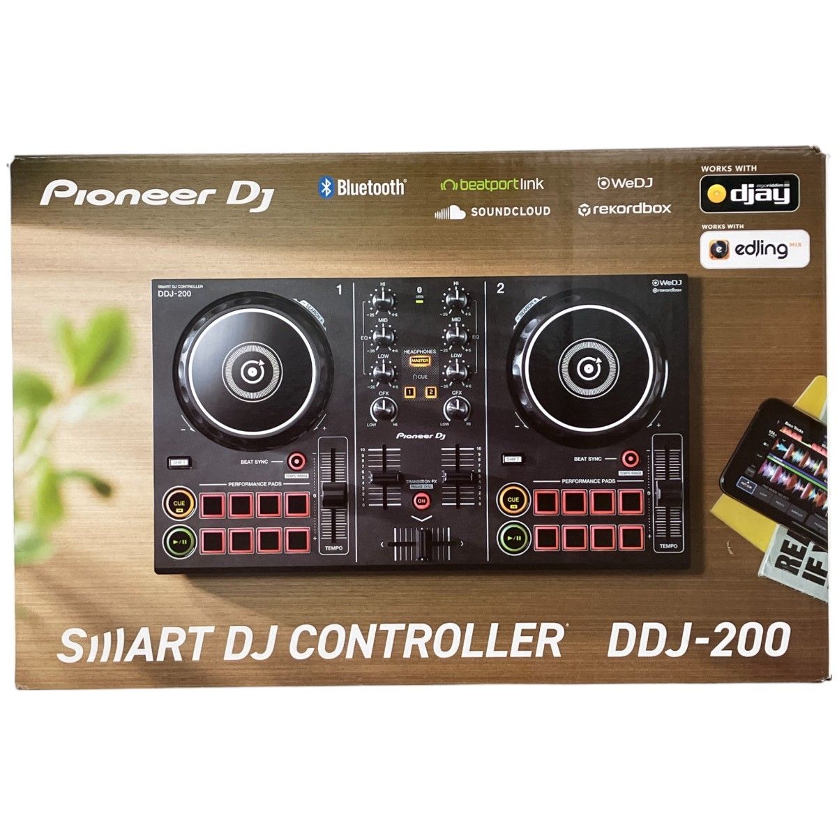 Pioneer パイオニア DDJ-200 DJ コントローラー 2024年製 音響機材 未使用 K9302940