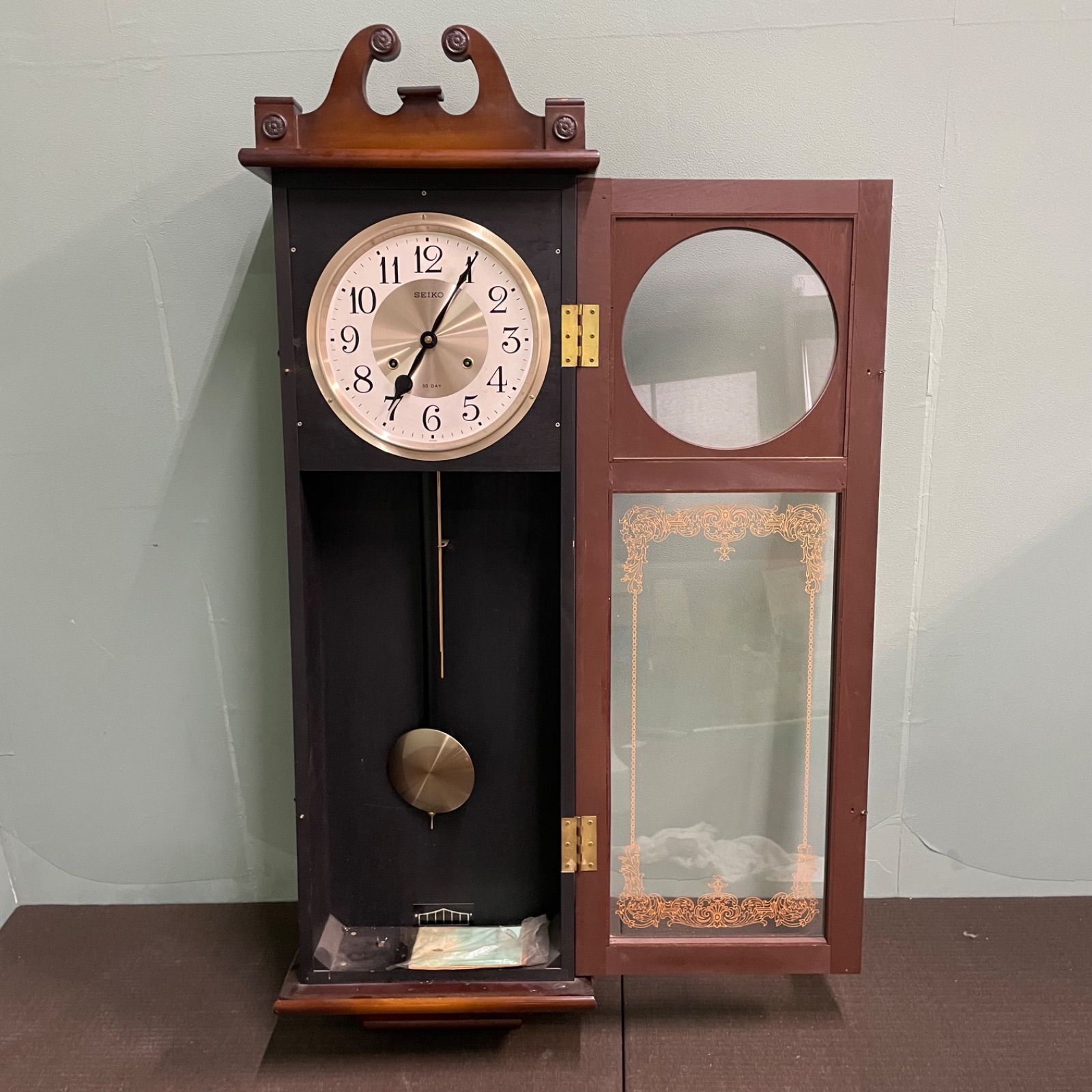 ♭ 昭和レトロ SEIKO セイコー PA603 ホールクロック ゼンマイ式 機械