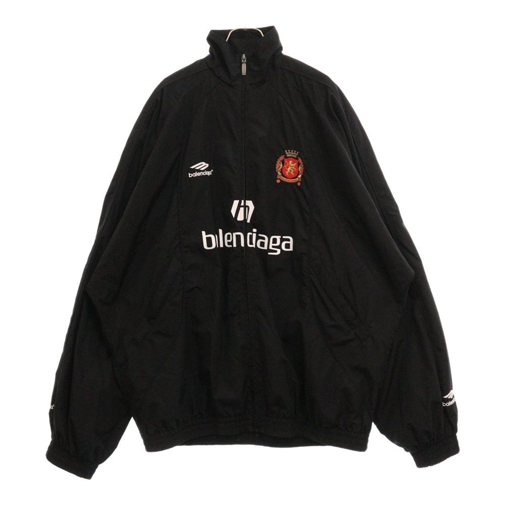 BALENCIAGA バレンシアガ 24SS SOCCER TRACKSUIT JACKET サッカー トラックスーツジャケット ブラック 780884 TPQ38