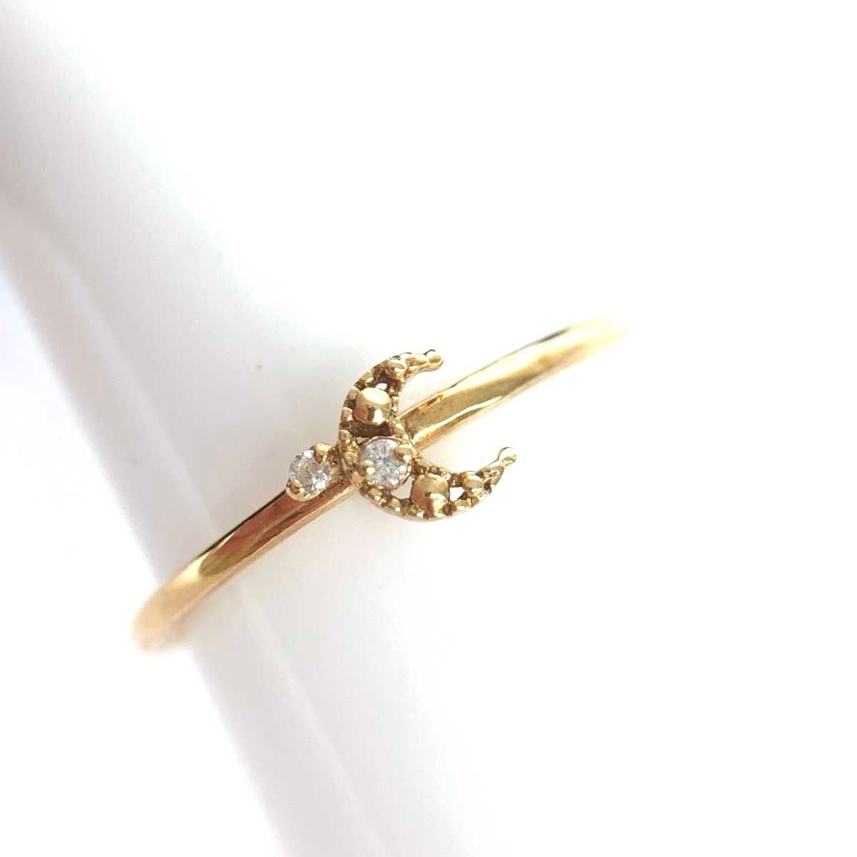 ノジェスK10三日月リング ノジェス NOJESS リング 指輪 三日月 ムーン