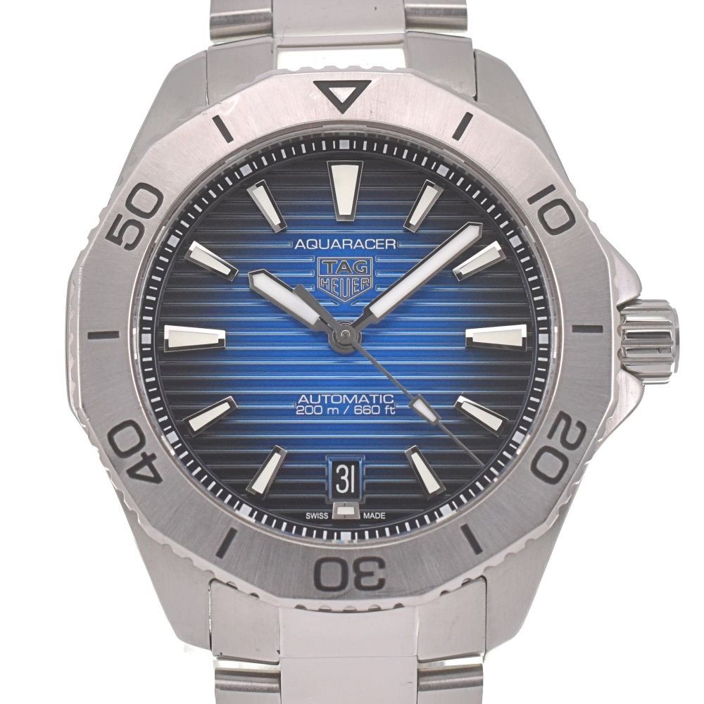 タグホイヤー TAG HEUER WBP2111.BA0627 アクアレーサー 200m デイト 自動巻き メンズ き H 139623