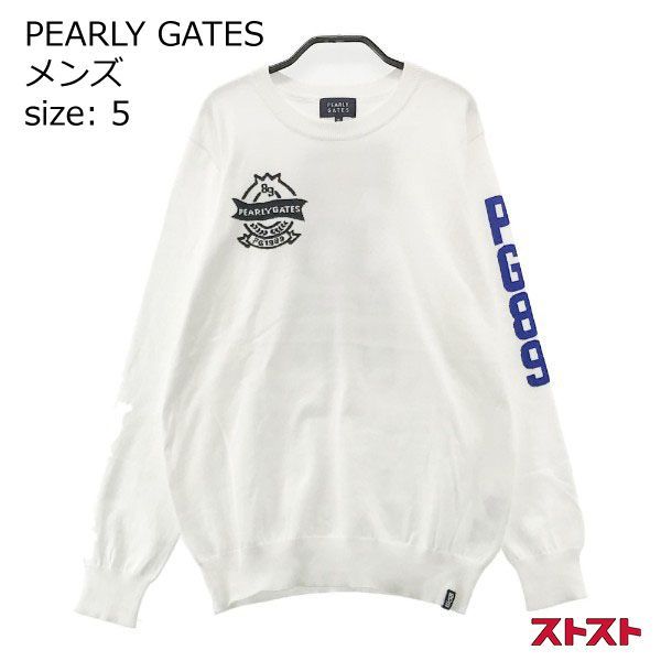 パーリーゲイツ PEARLY GATES ニコちゃん長袖セーター - ゴルフ