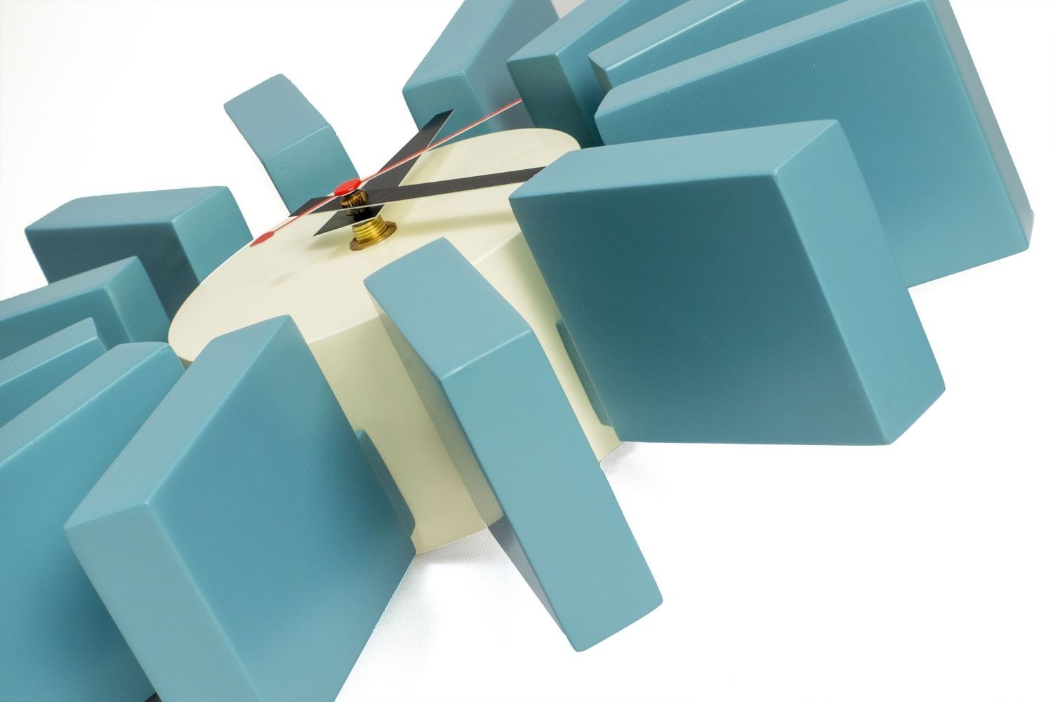 ブロック クロック 時計 壁掛け おしゃれ ミッドセンチュリー ジョージ