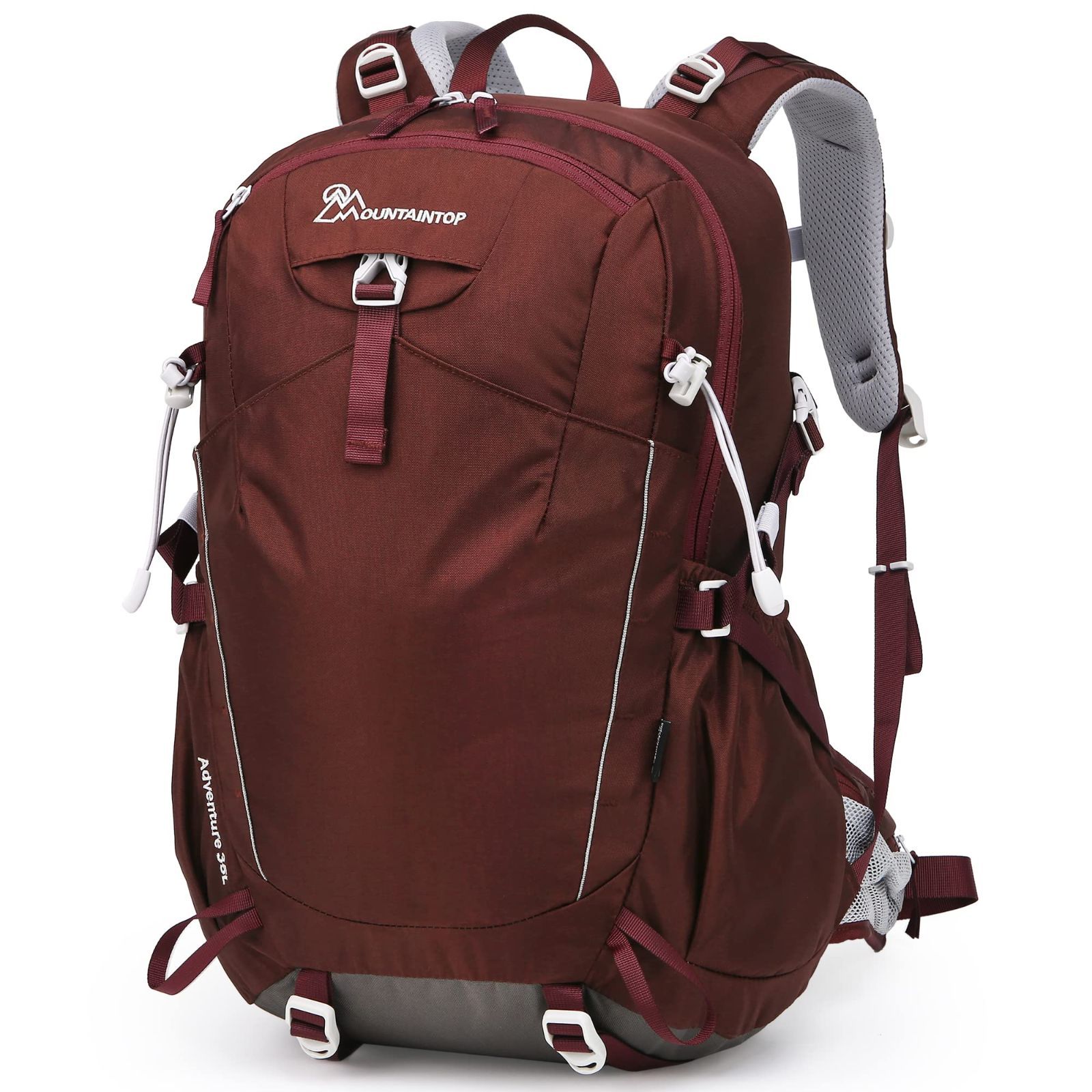 【在庫処分】Mountaintop 登山 リュック 35L アウトドア バックパック ハイキング リュックサック 旅行 クライミング キャンプ ザック デイバック レインカバー付き
