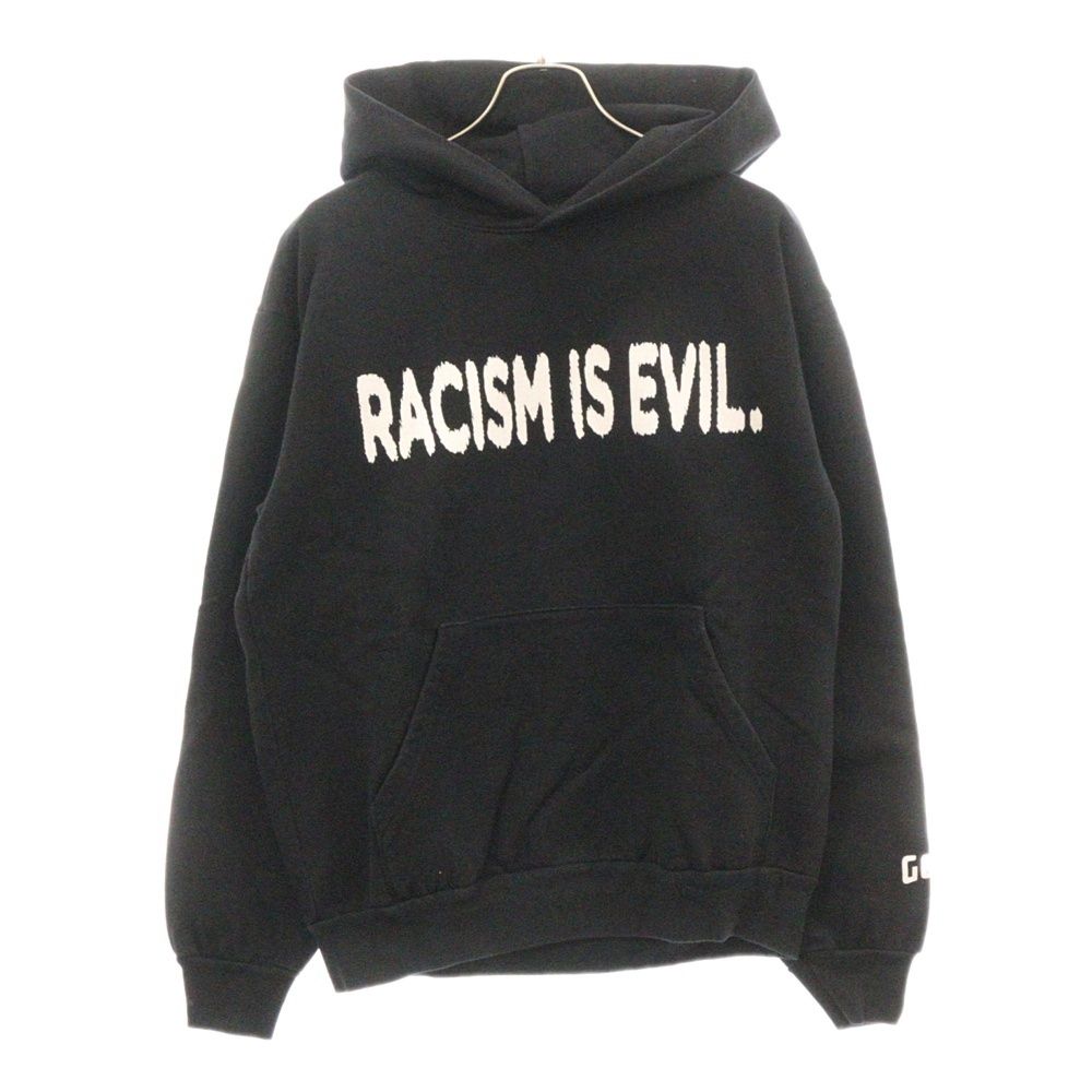 SIMPLE GOSPEL (シンプルゴスペル) RACISM IS EVIL プルオーバー ブラック