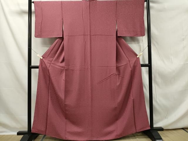 平和屋着物■上質な色無地　本草木染　長春色　逸品　未使用　DAAI4090yyy 平和屋着物□上質な色無地 黄金色 笹竹地紋 さが美扱い 正絹 逸品