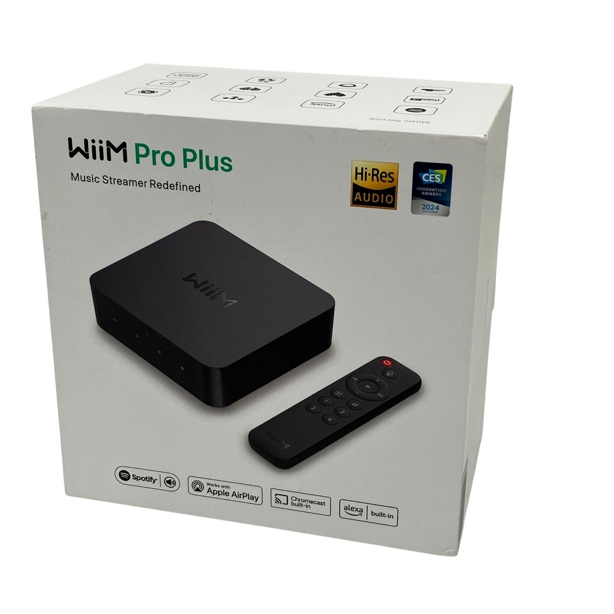 WiiM Pro Plus ASR003 マルチロール オーディオストリーマー ネットワークオーディオストリーマー 音響機器 T10501616