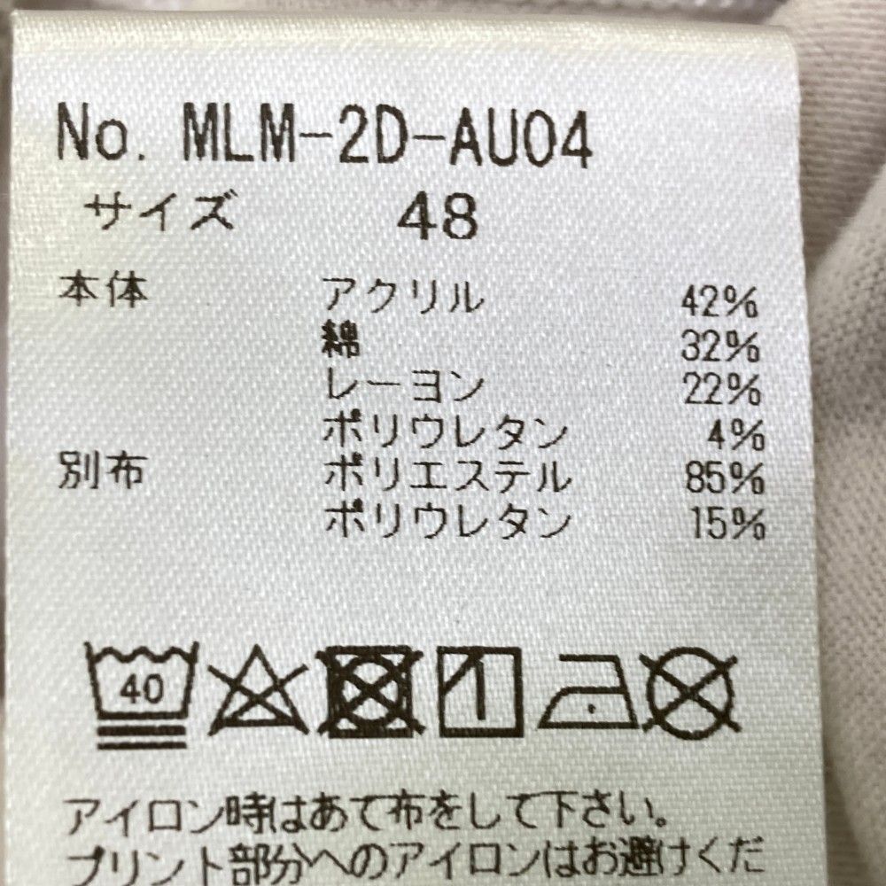 サイズ：48 MARK&LONA マークアンドロナ タートルネック 長袖Tシャツ