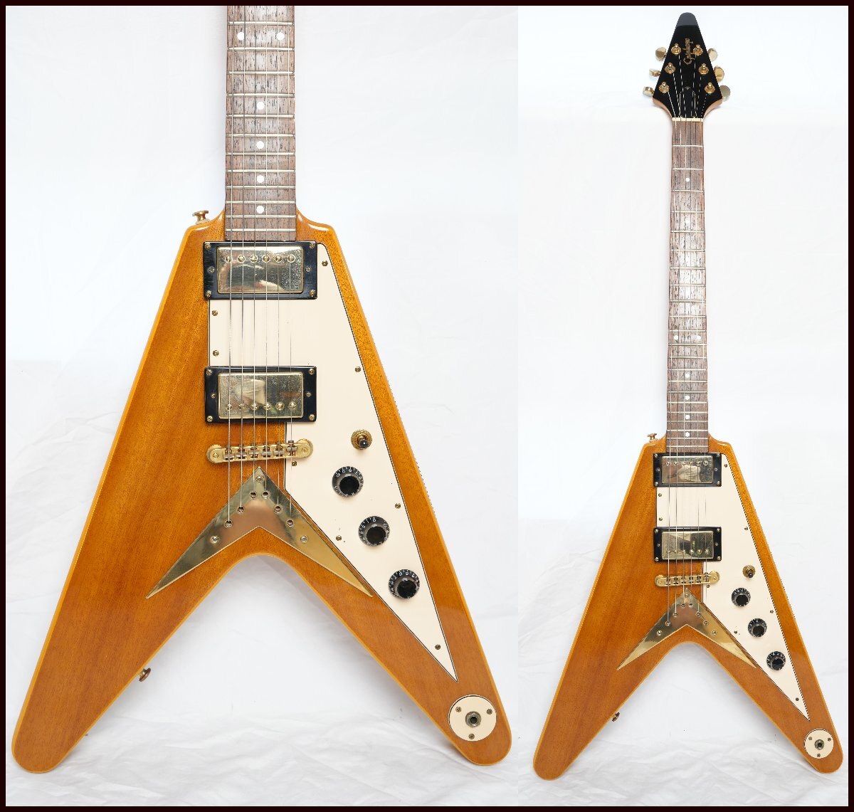 Epiphone by Gibson Limited Edition 1958 KORINA Flying V Natural 2008年製 エピフォン