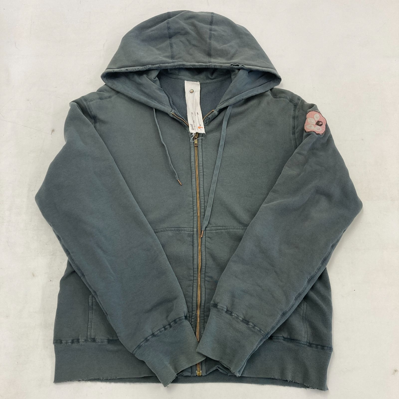 02m1430 EVER エバー ダメージ加工 ヴィンテージ加工 フルジップ 