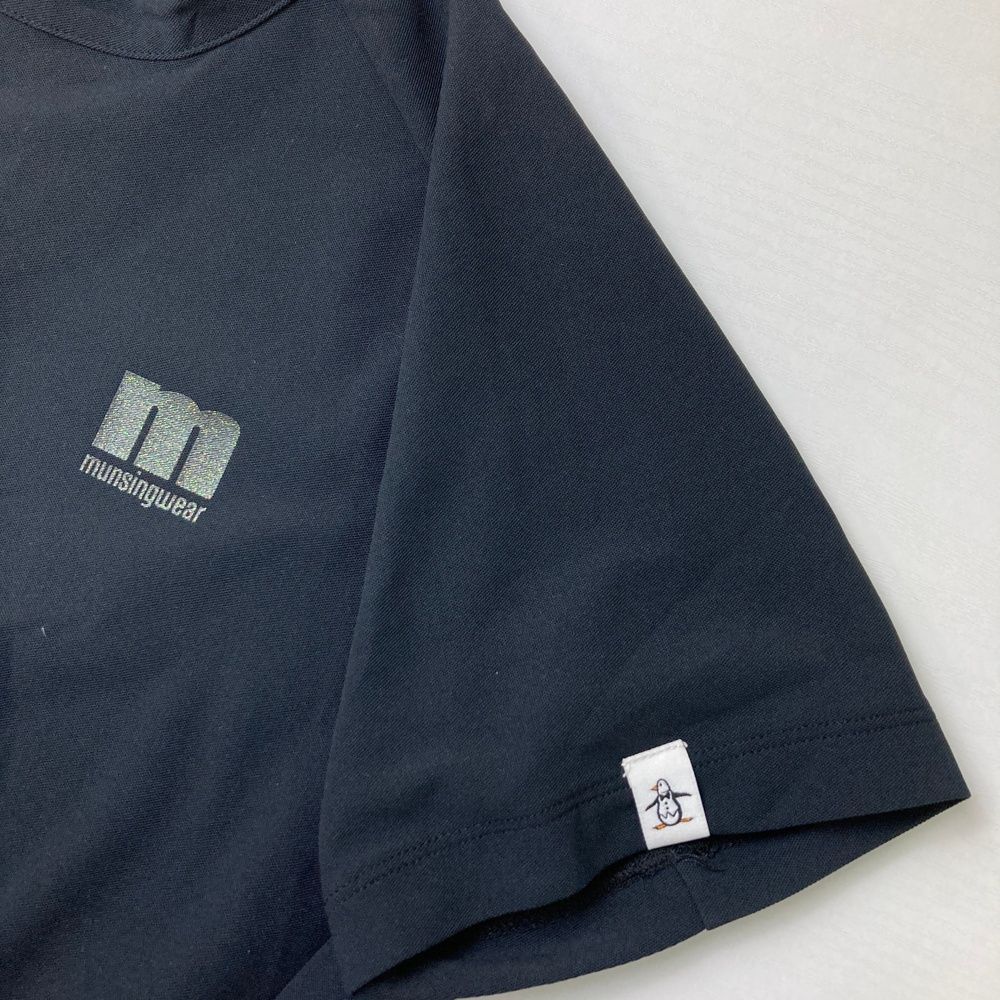 サイズ M MUNSING WEAR マンシングウェア ハイネック 半袖ワンピース ブラック系 240101531087 ゴルフウェア レディース ストスト USTAUSTRALIA_COM_AU