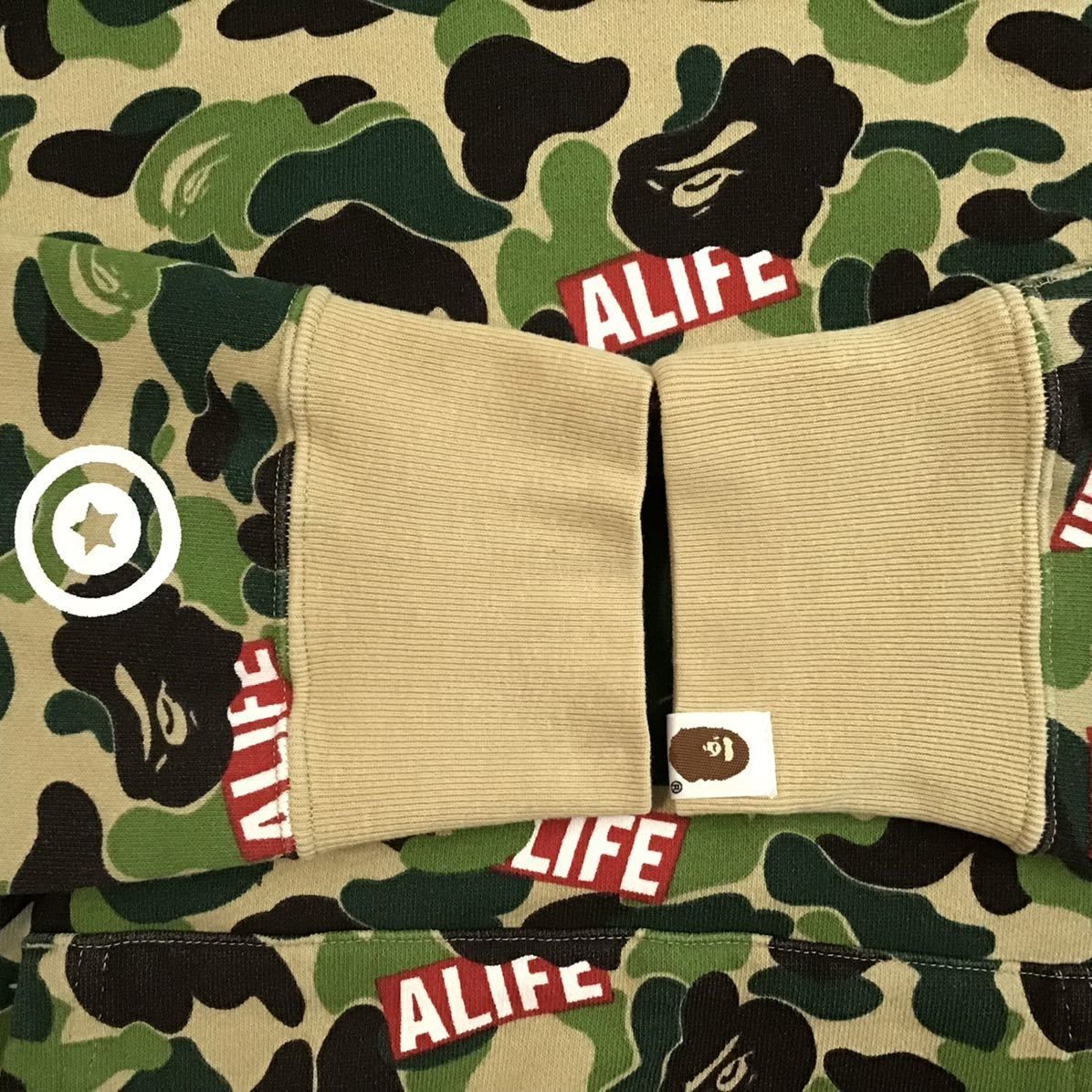 ALIFE × BAPE ABC camo シャークパーカー a bathing ape shark ベイプ