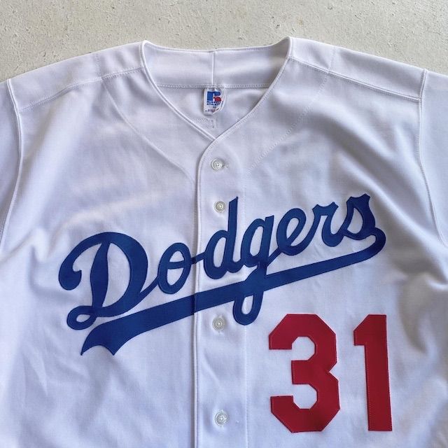 90s MLB ドジャース ピアザ ラッセル オーセンティック