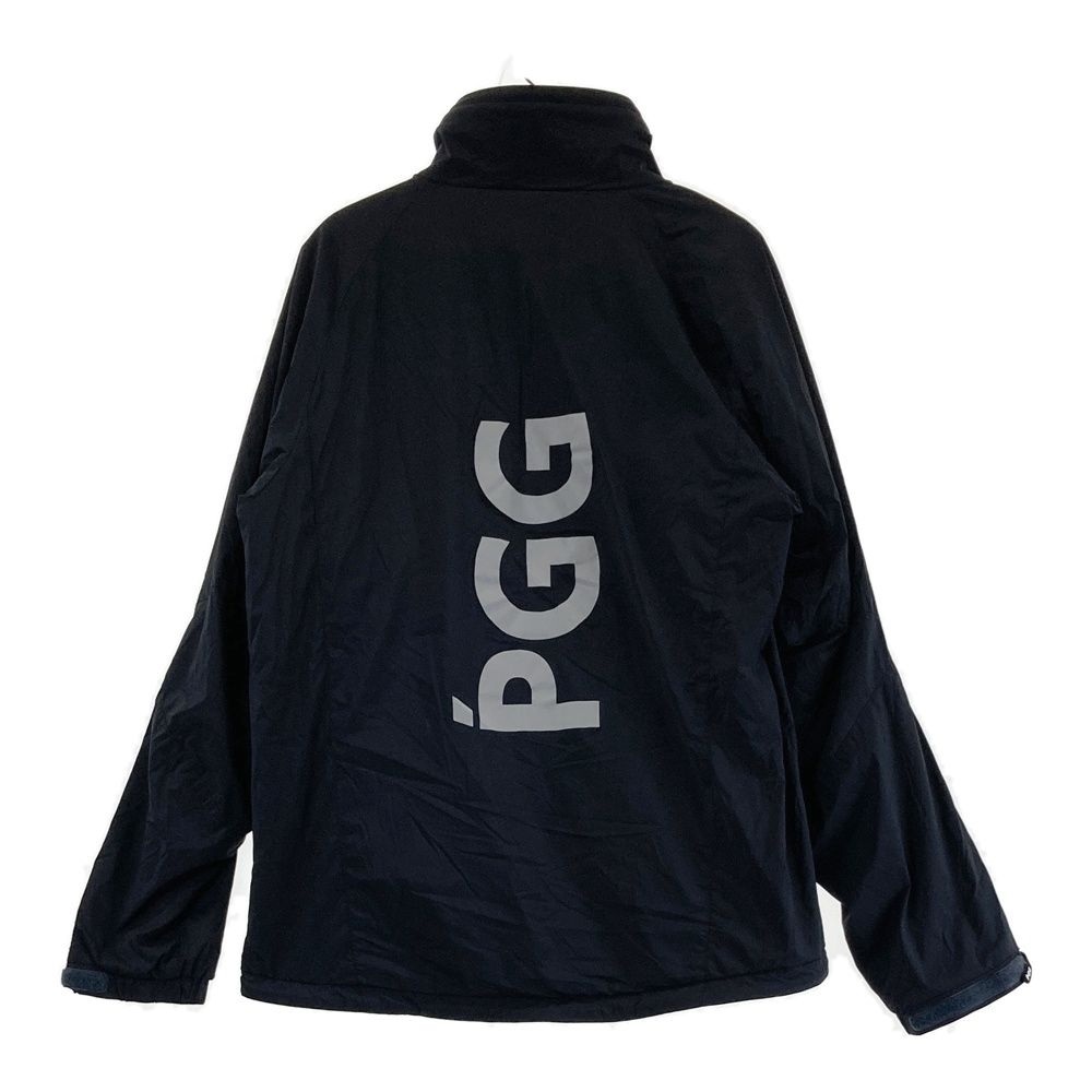 サイズ：5 PGG PEARLY GATES パーリーゲイツ 2023年モデル フード付き ナイロンジャケット  ブラック系 [240101480651] ゴルフウェア メンズ ストスト サイズ：5 PGG PEARLY GATES パーリーゲイツ 2023年モデル