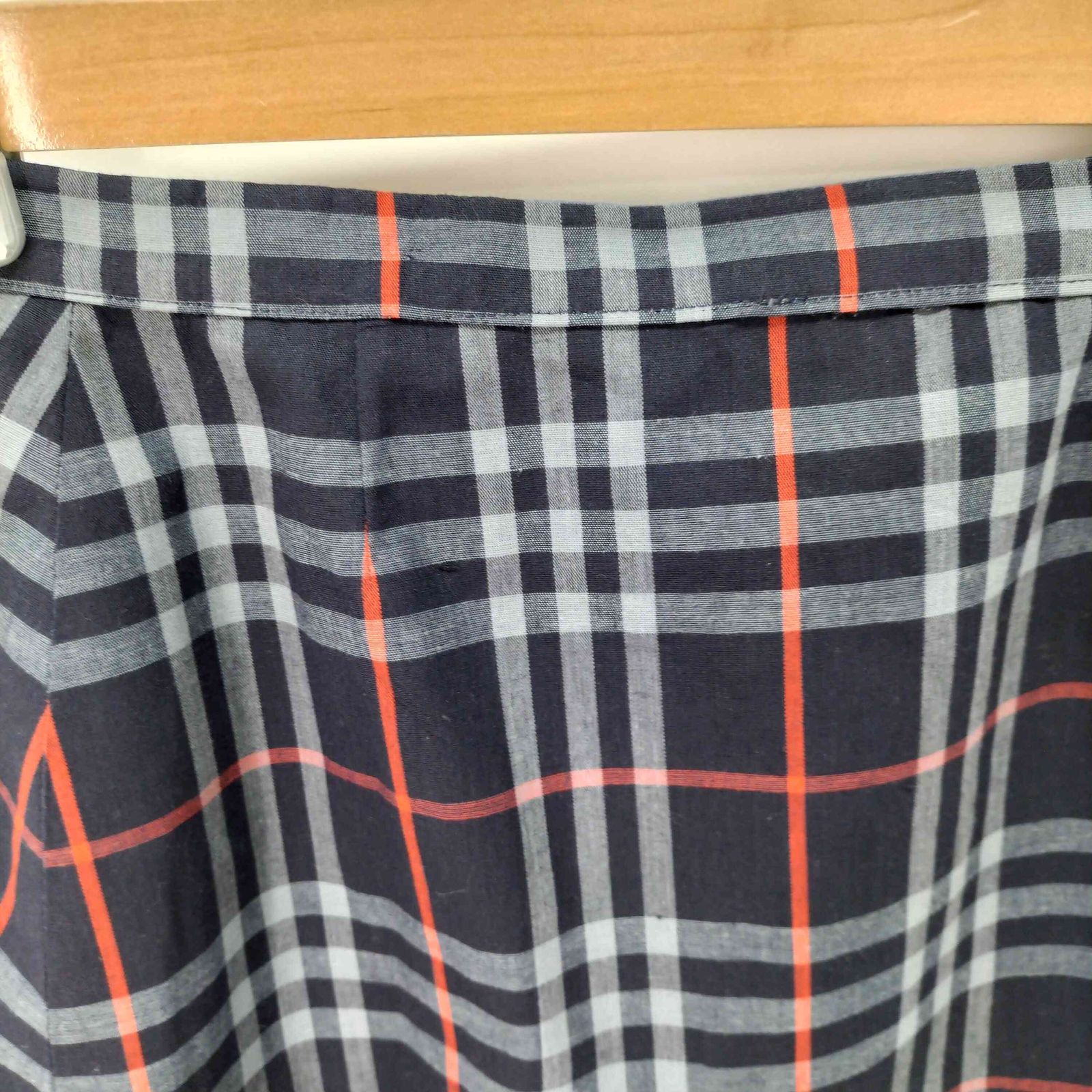 バーバリーズ BURBERRYS コットンポリ ノヴァチェック リバーシブルラップスカート レディース 表記無 SIROKUMA-CORPORATION_COM