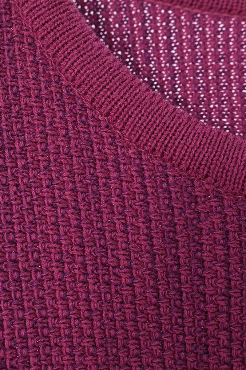 オムプリッセイッセイミヤケ HP01KN004 オーバーサイズクルーネック  