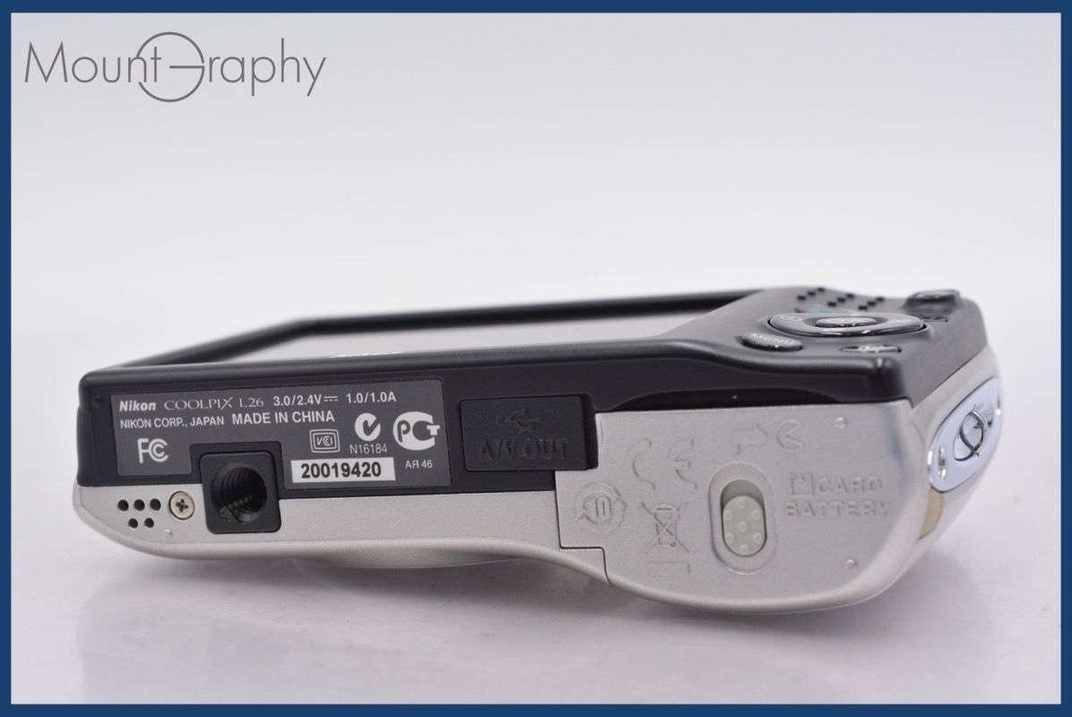 ☆極上美品☆ ニコン Nikon COOLPIX セール L26 5x 単三電池仕様