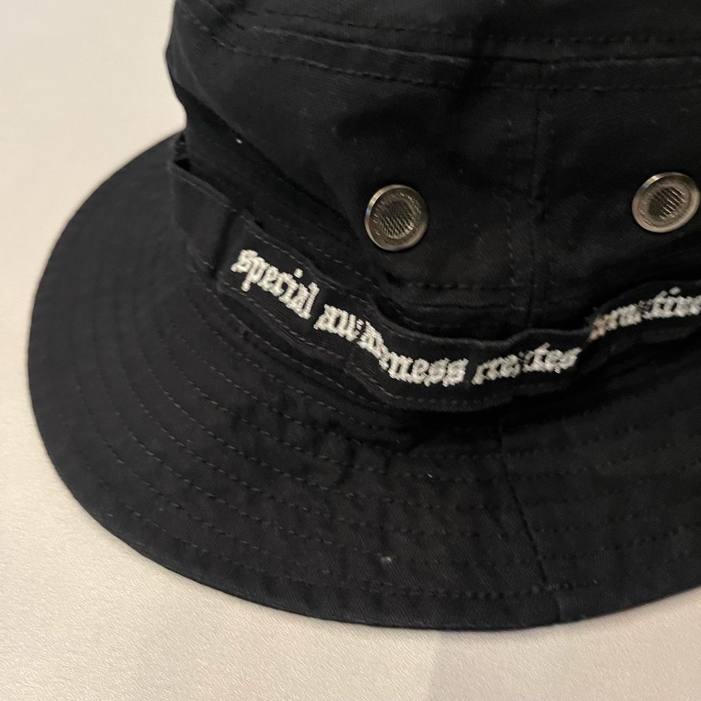 FRGMT × SACAI × Newera 藤原ヒロシ × サカイ × ニューエラ Bucket Hat バケットハット 17-01512M ブラック size 3 代官山A06