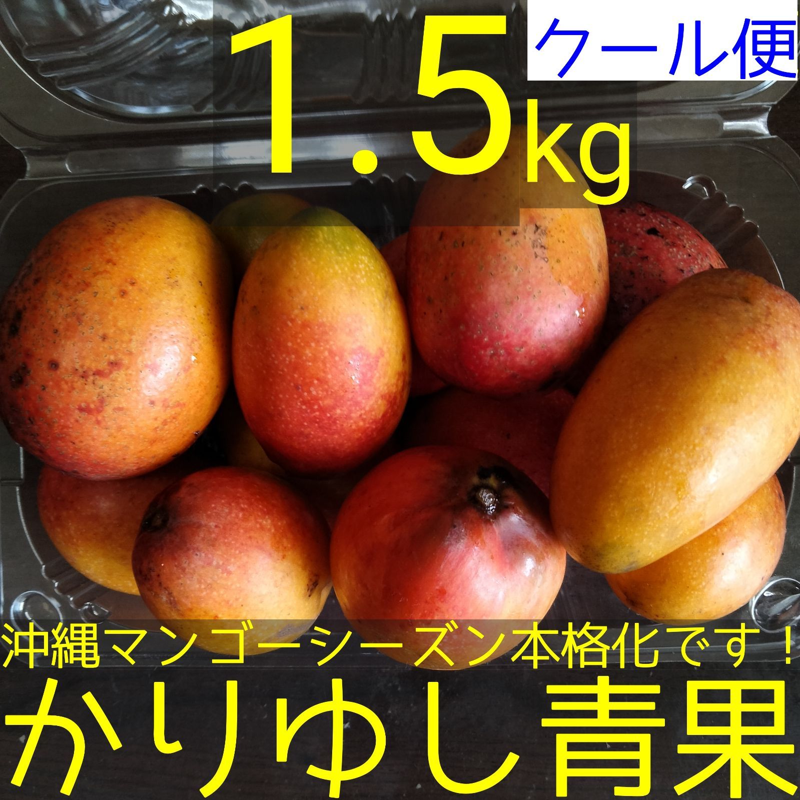 沖縄県産 ミニマンゴーB品 約1.5kg【クール便】⑥ - メルカリ