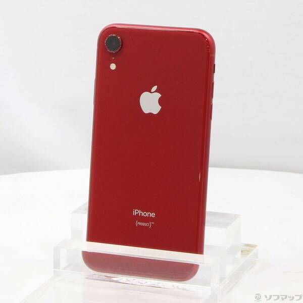 訳あり iPhoneXR 64GB プロダクトレッド simフリー 中古品〕 iPhoneXR 64GB プロダクトレッド MH6W3J／A SIMフリー