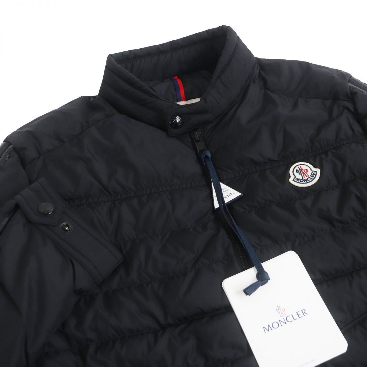 未使用品□23SS MONCLER/モンクレール ALKAP ロゴワッペン ダブル