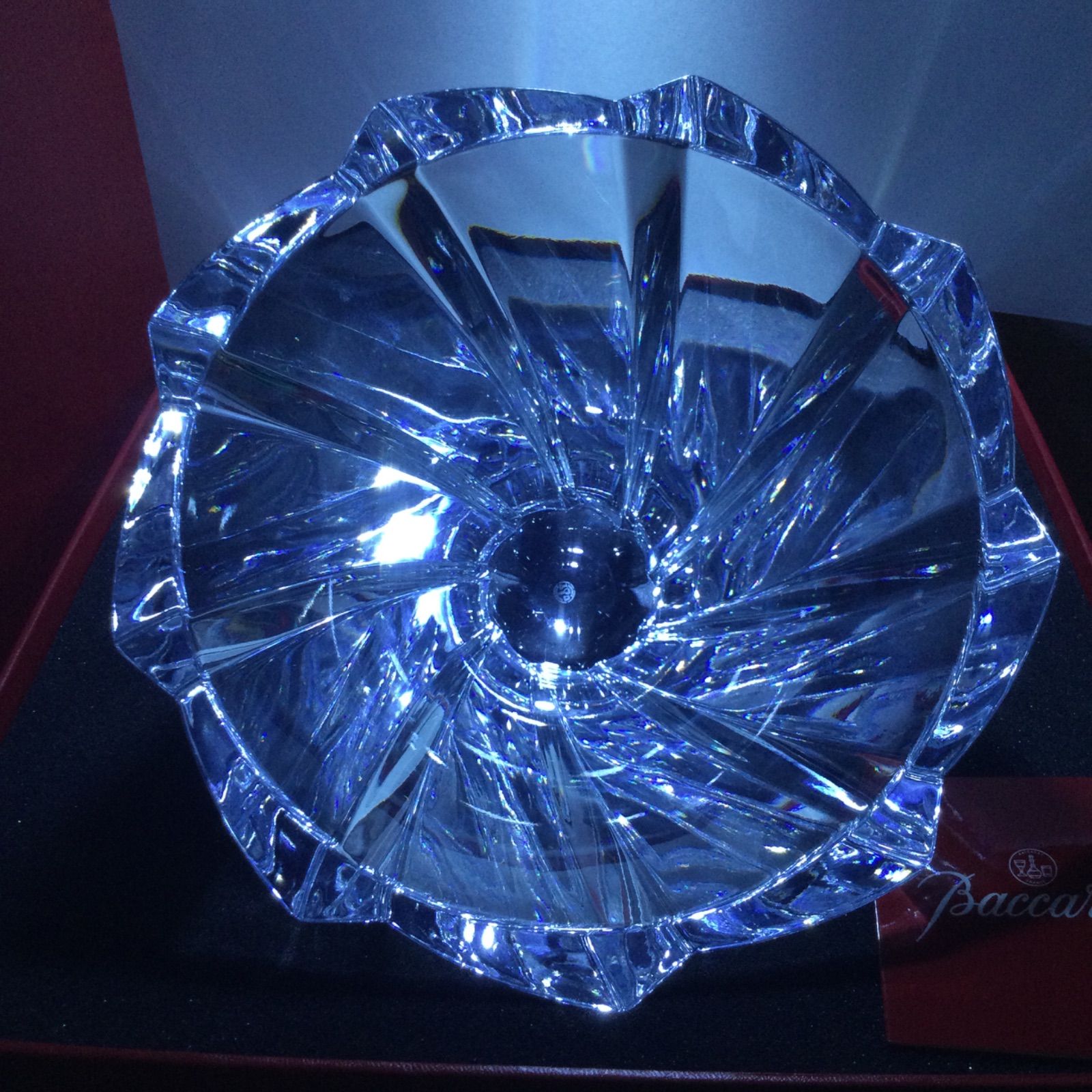 バカラ フラワーベース オブジェクティフ 花瓶 25cm 新品未使用 バカラ