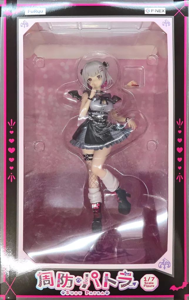 周防パトラ　1/7スケールフィギュア 　 FURYU　フリュー VTuber「周防パトラ」さんがフィギュア化！ 普段は見えない衣装