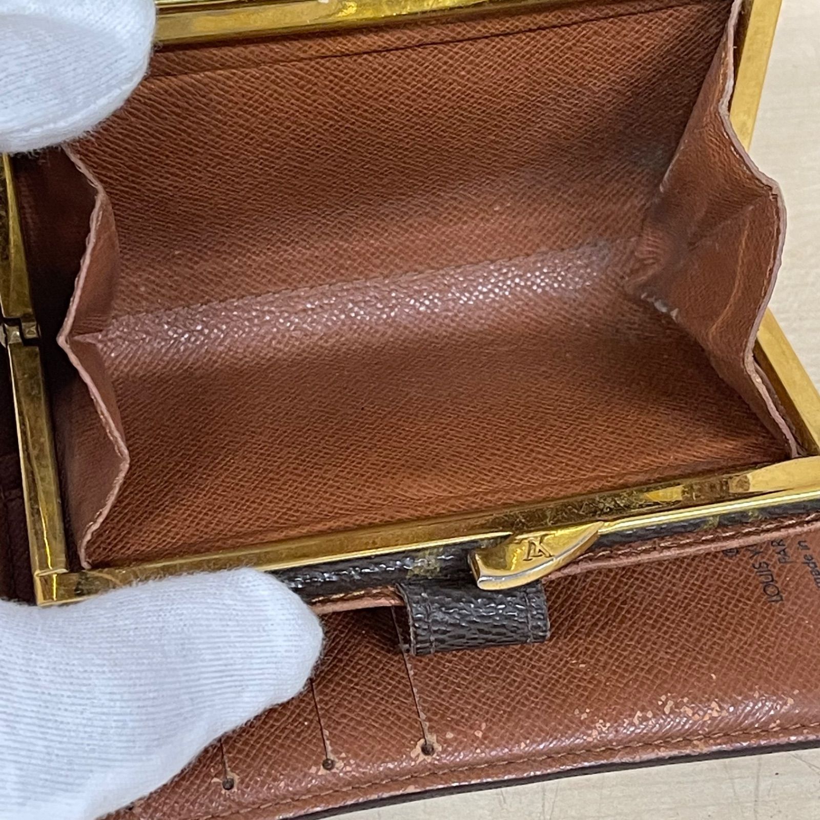 38ルイヴィトン モノグラム 財布 ポルトモネ ビエ ヴィエノワ M61663