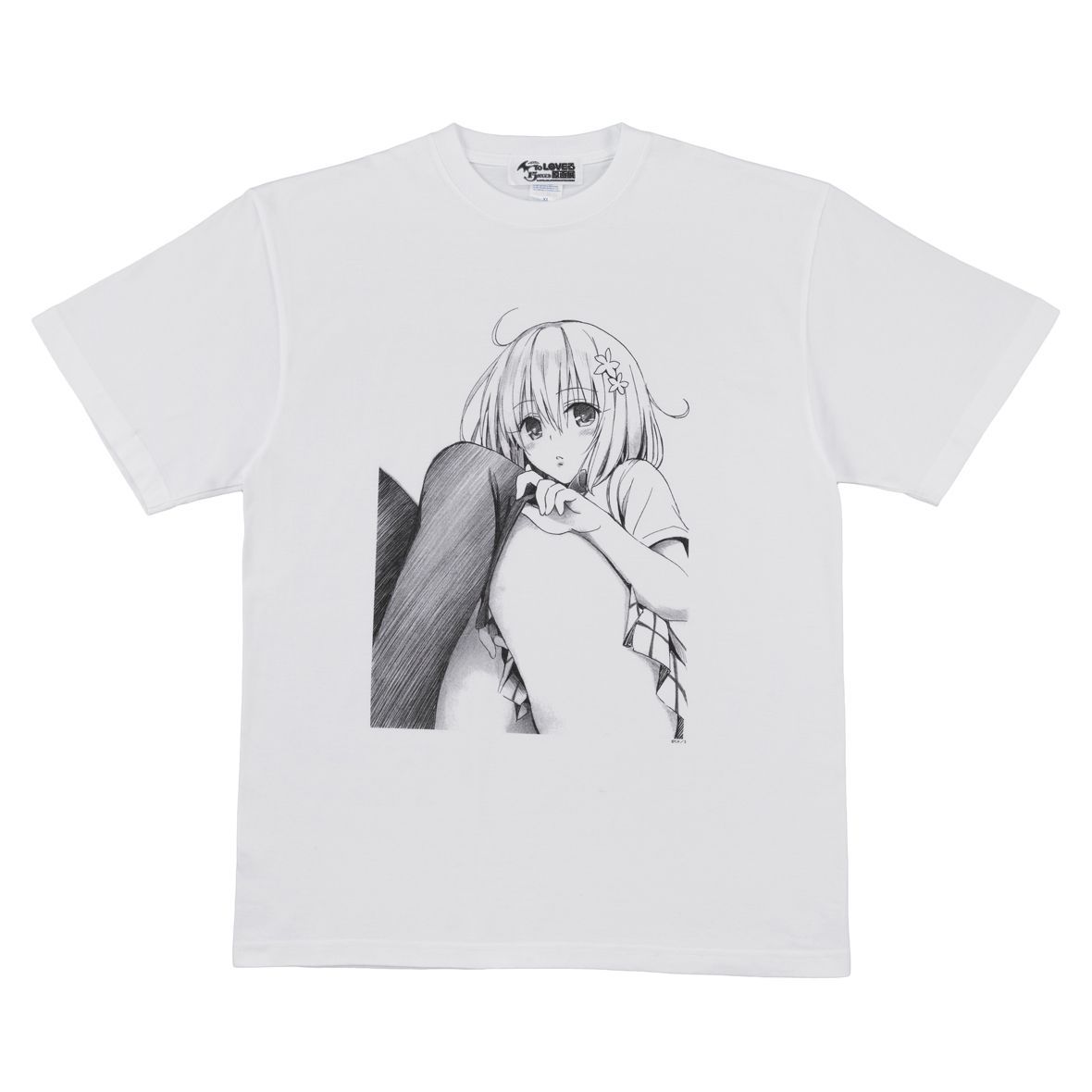 To LOVEる 15周年記念 原画展 ビッグTシャツ XL モモ☆0527-827